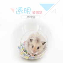 Hamster nest glass transparent ice nest Golden Bear Flower Branch mouse hedgehog villa house transparent peeping nest