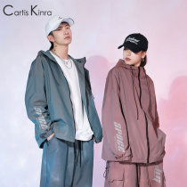 Cartis Kinra CK couple autumn coat male tide brand spring and autumn couple small crowds insultrason jacket