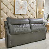 Headboard soft bag headboard single European style leather art Leather economical single bed head simple modern backrest
