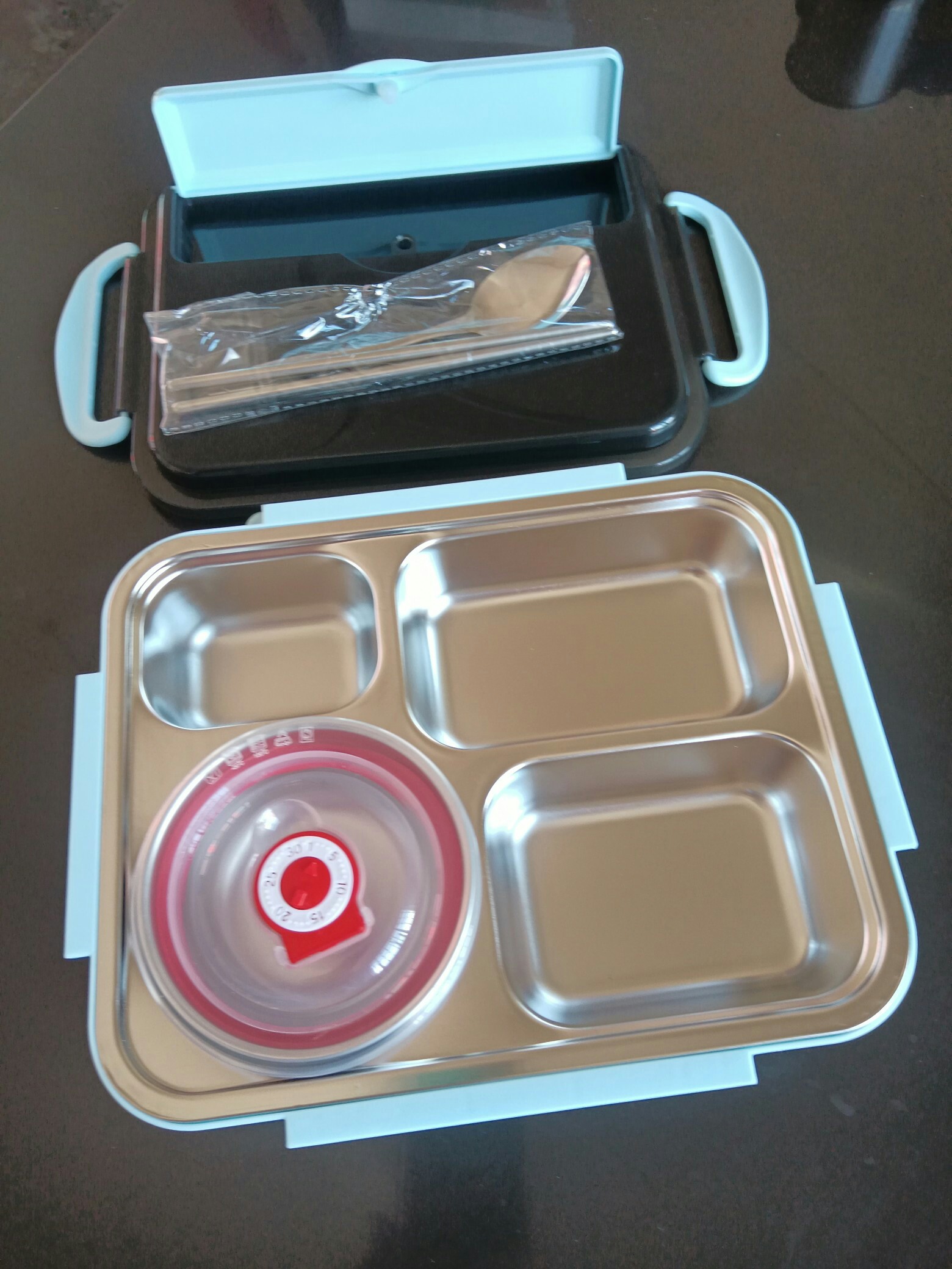 小学生饭盒学生专用易清洗儿童餐盒午餐分格密封保温不锈钢便当盒