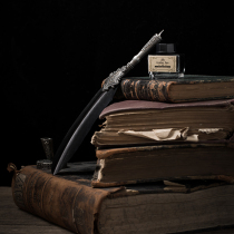 Vintage Quill set gift box Harry Potter Goth European quill sign-in dip pen Photography shooting props