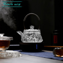 Touch Miss original mine crystal teapot lifting beam pot high temperature electric pottery stove thickened tea cooker household