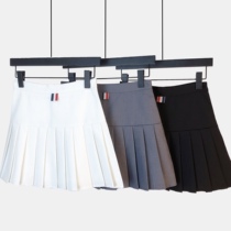 South Korea 2021 Spring and Autumn New Suit Pleated Skirt A Slim Joker Short Skirt Skirt Anti-gown Dress Women