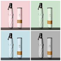 Japan CK parasol automatic double-layer sun umbrella Japanese sunscreen UV UPF50 sun and rain dual-use