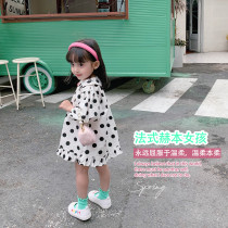 Fall in love with beautiful girl children dress 2021 New Baby foreign style princess dress children polo doll skirt