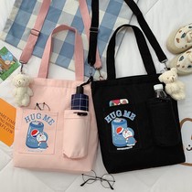 Sails Cloth Bag Women Skew Satchel Summer Brief Korean version 100 hitch a college student class day Department Single shoulder handbag Sub-class Package