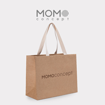 Japanese momo mug peach gift box Kraft paper bag gift box bag with gift box gift bag