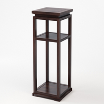 New Chinese solid wood flower frame mobile flower several modern Chinese hotel living room KTV mode room simple Zen furniture