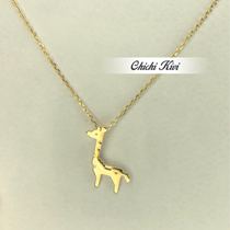 chichikivi 19 New Year's exclusive custom Japanese and Korean ins wind cute fawn giraffe collarbone chain necklace