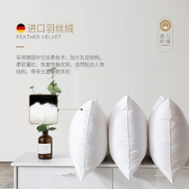 Out German High End Light Luxury Ultra Soft Comfort 2020 Full Cotton Feather Velvet Single Double Guard Cervical Spine Pillow Hearts Pillow