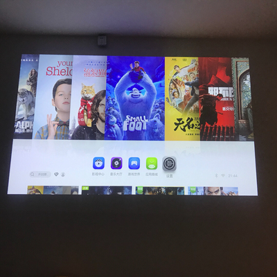 体验客厅用乐佳达YG520投影仪怎么样，到底好不好用，清晰度如何