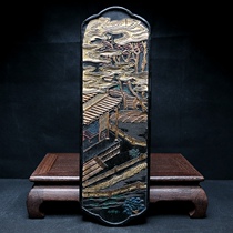 Gargle Fangzhai Old object Wen Fang Si Bao Hui ink Anhui old ink ingot ink block ink strip pine smoke ink