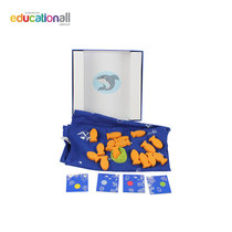 Beldo deep sea fishing building blocks for children over 3 years old wooden toys parent-child interactive puzzle board game