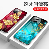 Suitable for apple 12 phone shell ultra-thin mirror glass mini lens full package anti-fall iPhone12promax female section twelve Tide Card Fashion Net Red 12pro Personality Creative