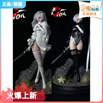 (Spot) Fat House gk Creation-Studio 2B Miss Sister Neal Limited Hand Statue