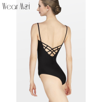 Weimo dance clothing practice suit Female adult art examination body suit Imported ballet one-piece suit Yoga suit MARIE