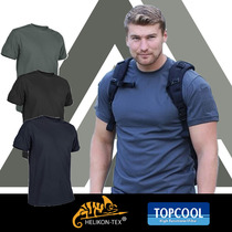 (DA Raid)Helican Tactical crew neck T-shirt Loose stretch summer outdoor quick-drying airtight short sleeves