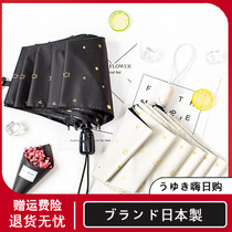 Japan fully automatic umbrella female clear umbrella dual-use minimalist Umbrian sun umbrella Students sun umbrella sunscreen