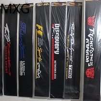 Car decoration sticker black sunshade sticker car sticker car car front windshield car strip patch glass sticker rear window