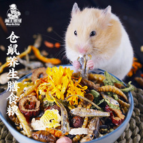 Cute main driving to small hamster grain main grain dwarf golden silk bear natural five valleys nourishment grinding tooth feed food