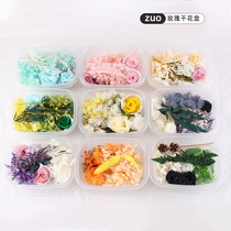 ZUO perpetual flower handmade diy material bag natural plant real flower rose dried flower box homemade creative fan photo frame