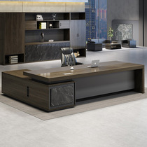 General managers office desk Office desk Boss table Presidents table and chair combination Simple modern office furniture