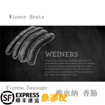 Vienna sausage wiener sausage hot dog Western German hotdog Frankfurter sandwich hot dog sausage