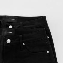 G FOR INNERTHOUGHT BLACK BASIC JEANS NON-SLP