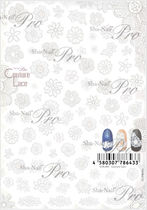 (Spot) Japanese sha-nail pro sticker Couture Lace Lace Lace flowers