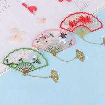 diy bookmark embroidery Embroidery DIY handmade beginner bookmark material package Ancient style Su embroidery ribbon embroidery embroidery products