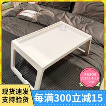 Dalian IKEA Kripke bed dining rack folding table learning table bed folding table