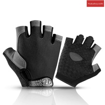 New gloves outdoor sports bike fitness half finger male Women training 1 wear-resistant comfortable breathable thin