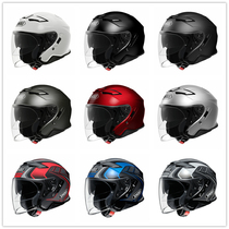 Japan SHOEI J-CRUISE 1st generation 2nd generation motorcycle helmet Double lens 3 4 half helmet Street running helmet