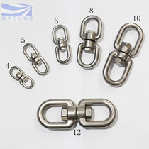 304 stainless steel 8 words ring 4 hao