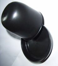 variegated plastic cassette dice cup (red yellow blue black)