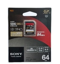 Sony 64G SDHC 94MB S 4K HD Speed Memory Card licensed A6300 6400
