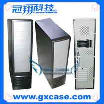 Very cheap tower server chassis 11 hard drives 6 optical drive bits PC large board large power supply bits