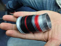 CNC color aluminum alloy shaft washer hub washer tower base pad ring bicycle washer