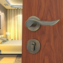 German Hongying antique split door lock green bronze door lock Chinese antique door lock Jane European indoor door lock