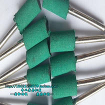 Arrow ball rubber grinding head 4mm 6mm12mm handle 3mm rubber grinding head Green mold grinding head Polished metal