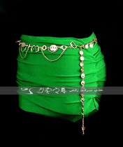 Belly dance waist chain Aida the same metal waist chain chain 100 hitch oh pants dresses casually worthy