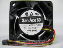 New Sanyo 6038 6CM 12V 1 54A ball fan large air volume PWM speed control server wind