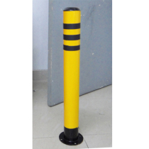 Factory direct steel pipe protective Pile 2 0 wall thickness fixed reflective road pile anti-collision blocking car warning reflective column