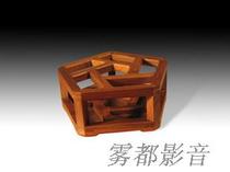 Sound element five-pointed star solid wood remote control frame storage remote control board box freight to pay