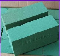 Flowers dried flowers and puree flower arrangement mud absorbent sponge flower arrangement material nutrient soil flower arrangement tools full of 4 pieces