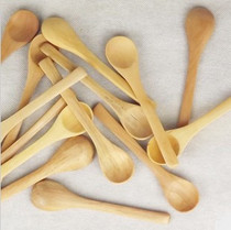 Natural wooden spoon honey spoon seasoning spoon pudding spoon coffee spoon teaspoon yogurt spoon