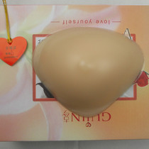 Ancient and modern triangular Jiali wave silicone surgical type postoperative simulation fake breast prosthesis