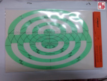 United States TIMELY Tami T-96 imperial ruler tool ruler gem jewelry design drawing ruler board