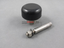 Door touch extended door top thickened door touch stainless steel anti-collision device 304 stainless steel door touch mushroom door stall