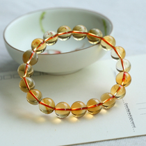 Brazilian Mineral Citrine bracelet collection Womens fortune gemstone